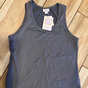 NWT LulaRoe Grey Tank Top Sleeveless, Size Large